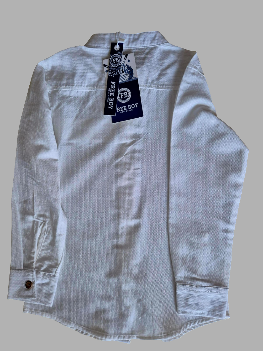 BILIK Chemise Blanche Garçon